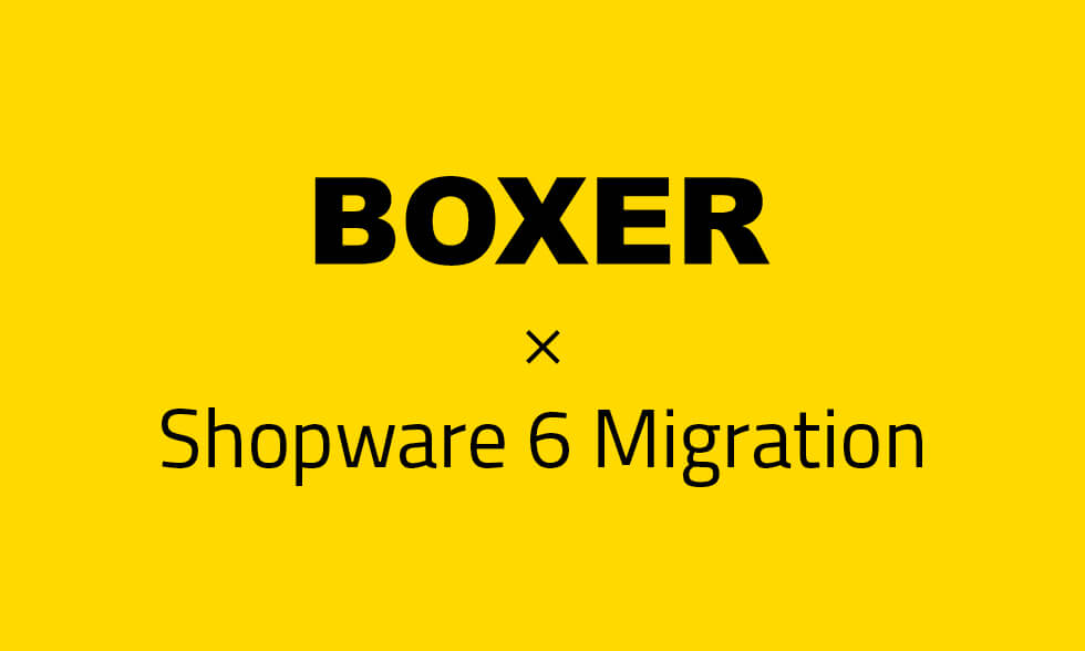 Boxer Shopware 6 Migration