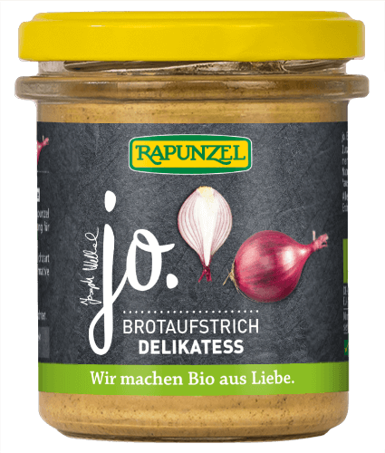 Rapunzel jo. Delikatess Brotaufstrich