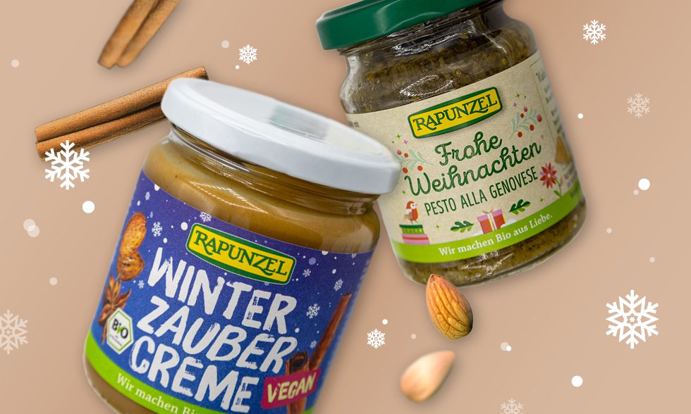 Weihnachts-Special-Editionen: Winterzaubercreme & Pesto alla Genovese