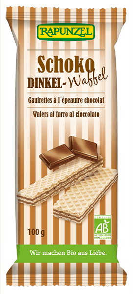 Rapunzel Dinkel-Waffel Schokolade