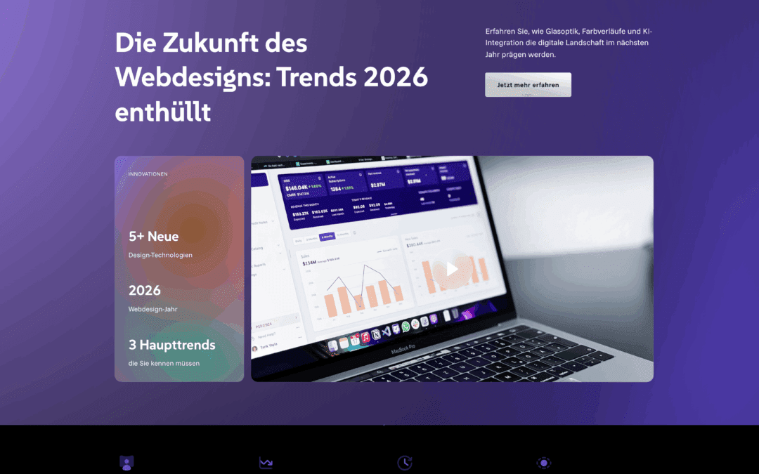 So sieht Webdesign 2026 aus