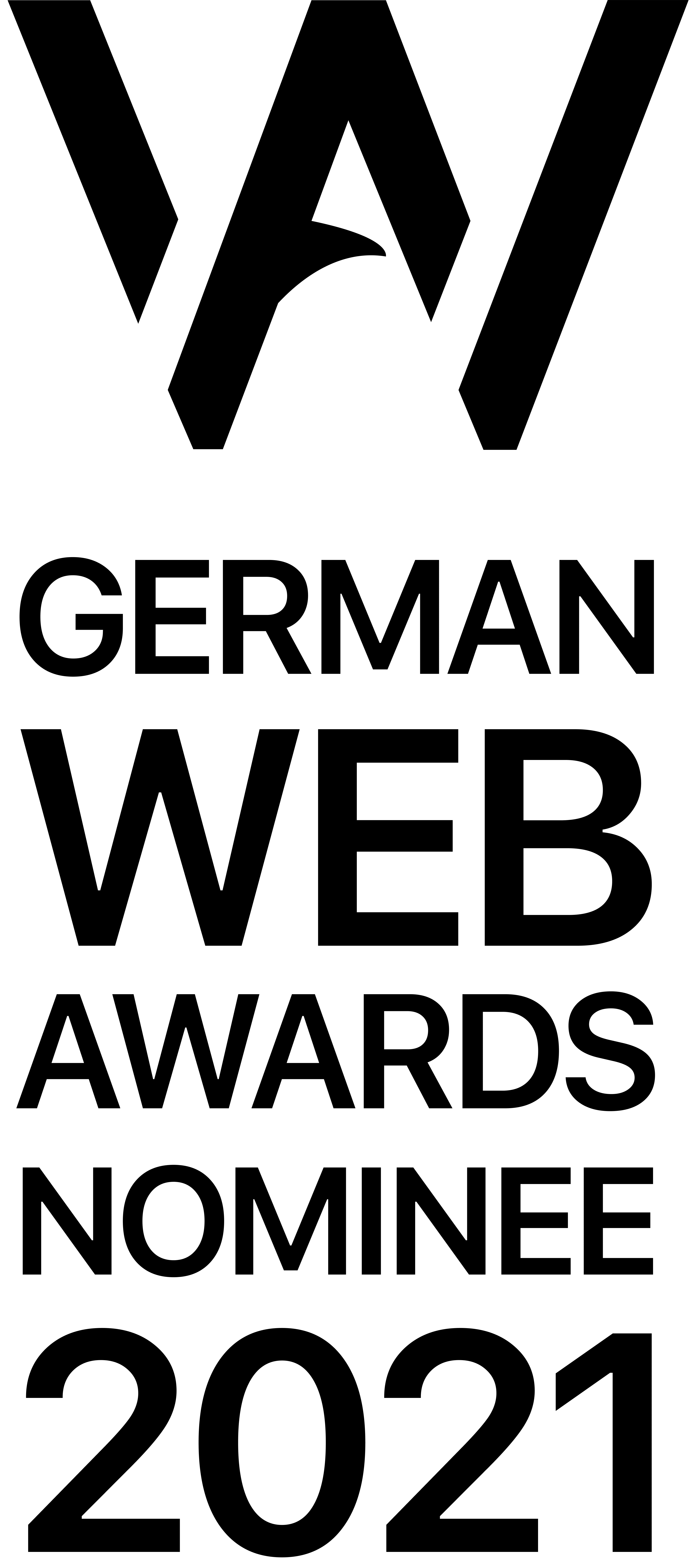 German Web Award Nominee 2021
