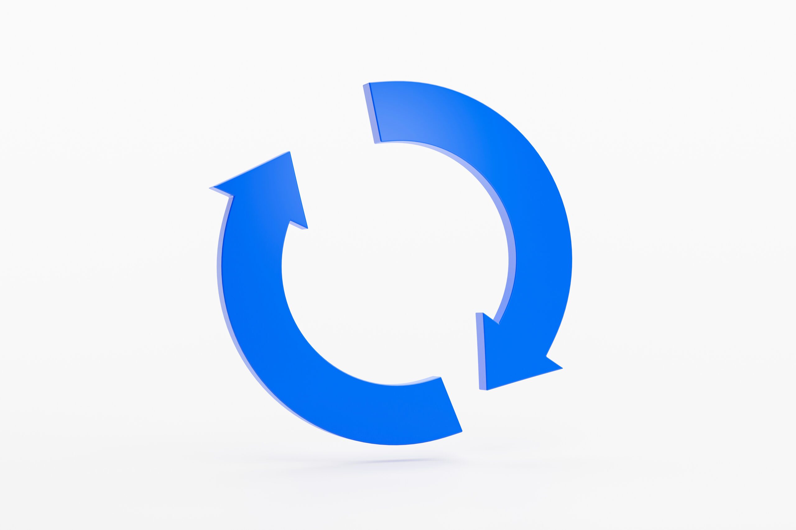 Circular arrows Refresh icon Rotation arrows icon sign or symbol BFSG