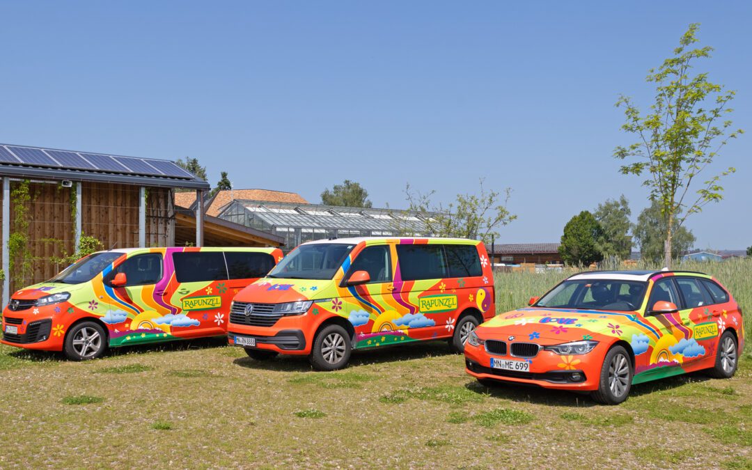 Bulli Fahrzeug Beklebung