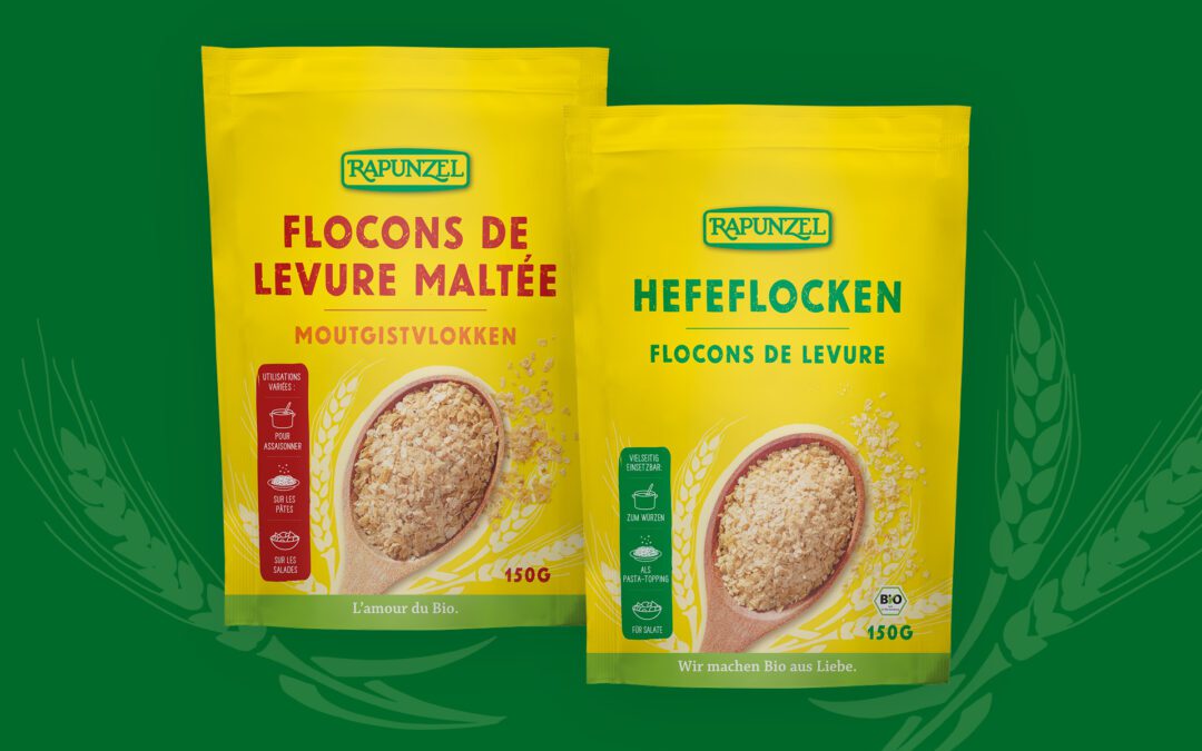 Redesign: Rapunzel Hefe- & Malzflocken