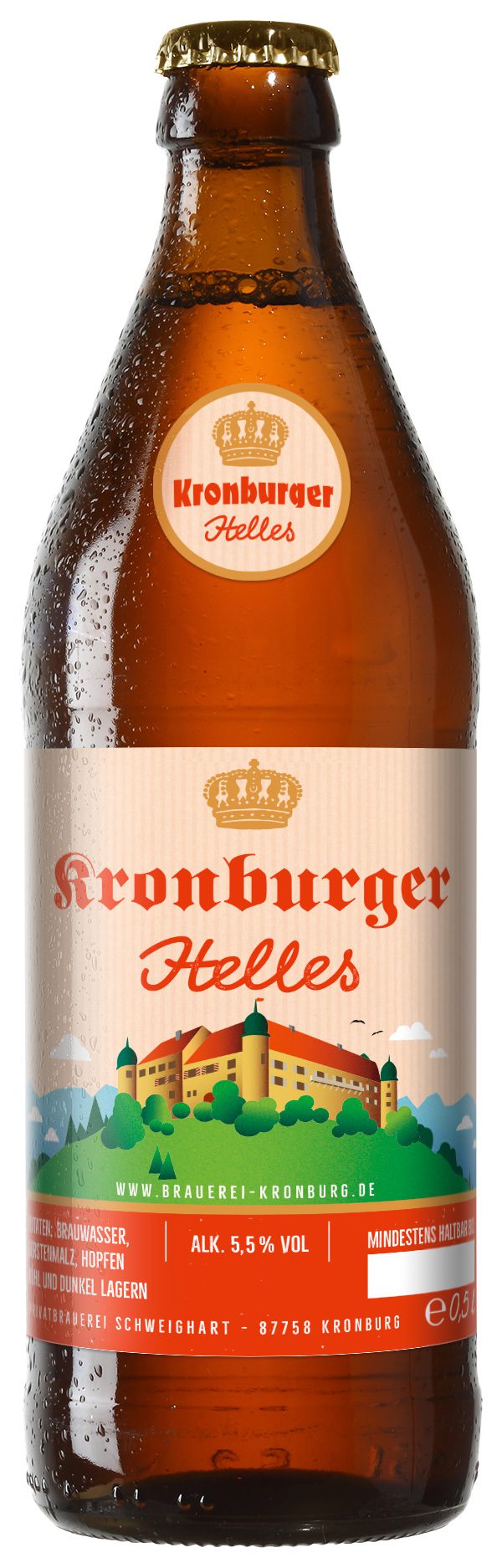 Verpackungsdesign - Kronburger - Helles