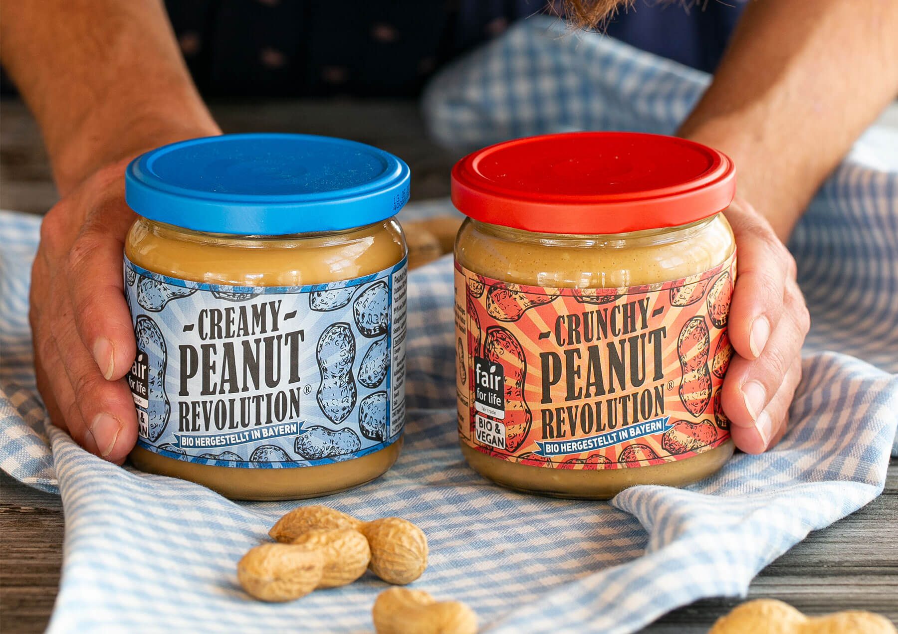 Peanut Butter Revolution Creamy & Crunchy