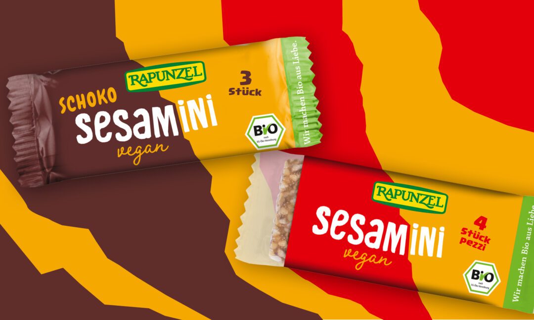 Sesamini öffne dich! Packungsdesign für Rapunzel Naturkost