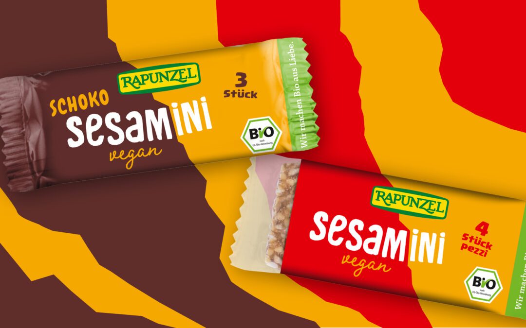 Sesamini öffne dich! Packungsdesign für Rapunzel Naturkost