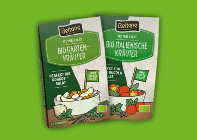 Neu gestaltet: Beltane Fix für Salate in sechs Sorten