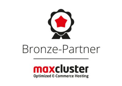 Wir sind maxcluster Bronze-Partner #PerformancePartner